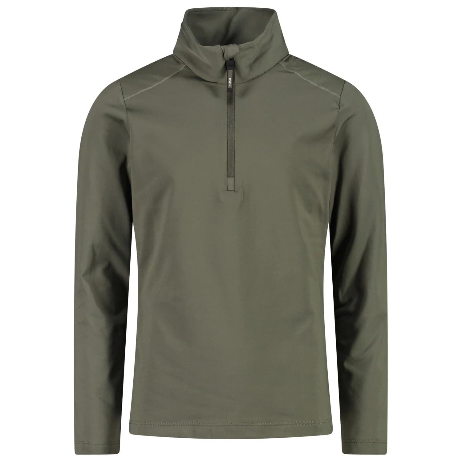Поларен пуловер CMP Boy's Sweat Softech Fleece jumper - Olive