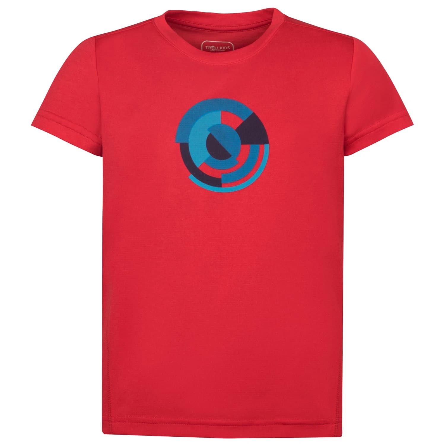 Детска спортна тениска Trollkids Kid's Sognefjord T-Shirt Sport shirt - Bright Red
