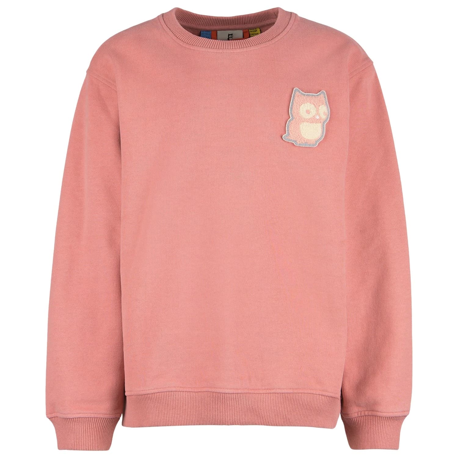 Детски пуловер Namuk Kid's Macem Pullover Big Owl Jumper - Dark Rose