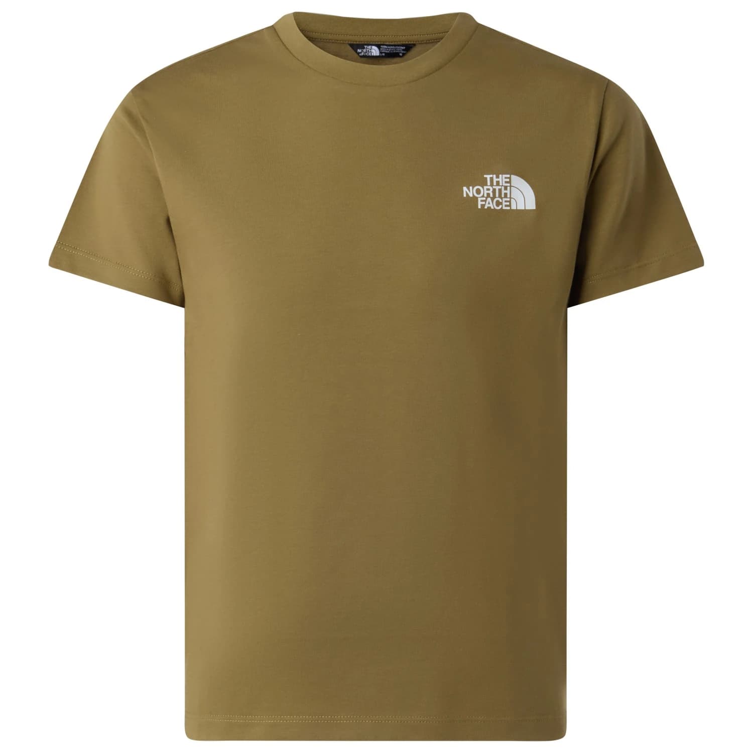 Тениска The North Face Teen's S/S Simple Dome Tee T-shirt - Cedar