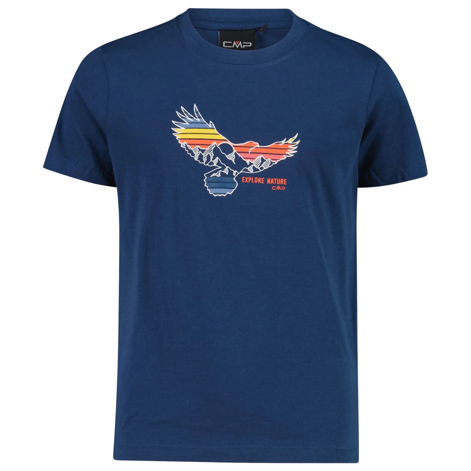 Детска тениска CMP Kid's T-Shirt Print T-shirt - Midnight