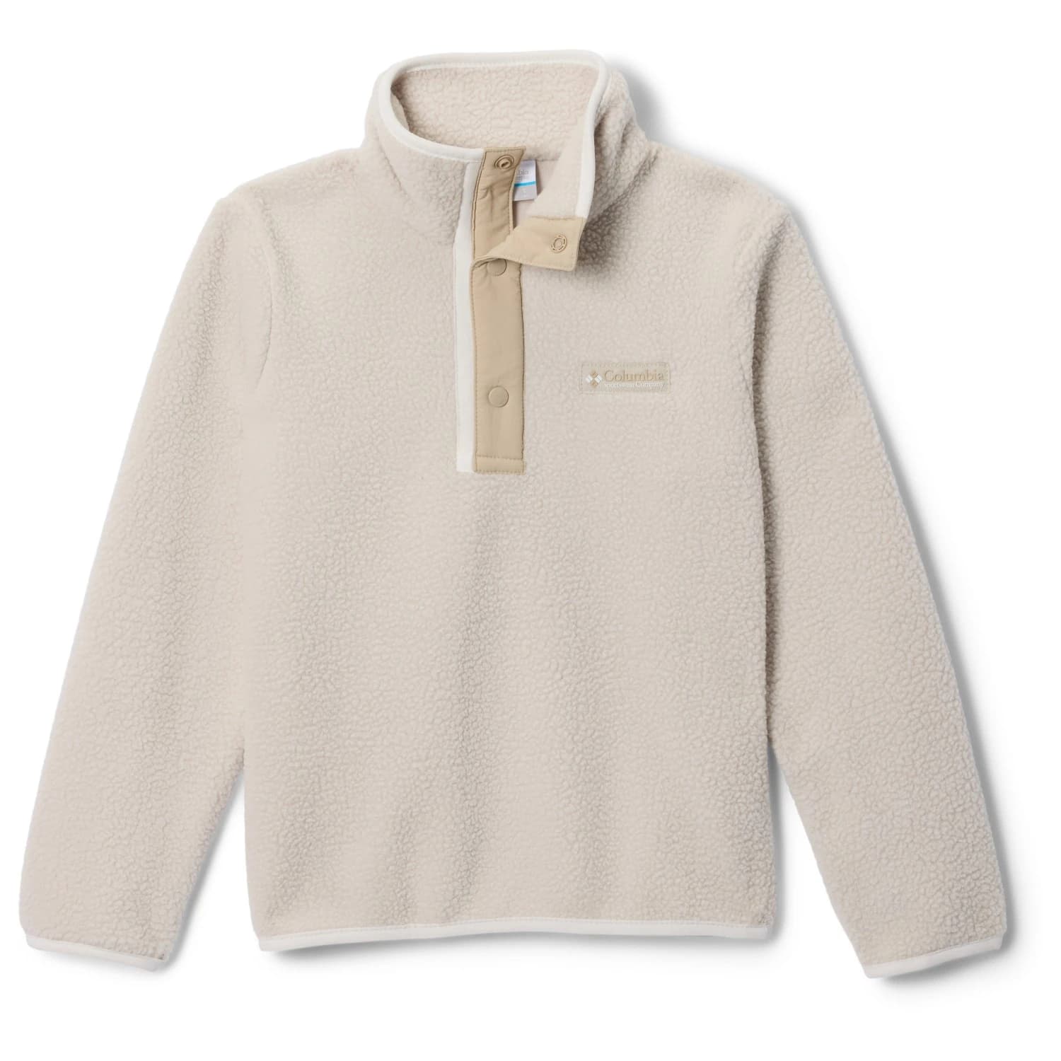 Детски поларен пуловер Columbia Kid's Helvetia II Half Snap Fleece Fleece jumper - Dark Stone / Ancient Fossil