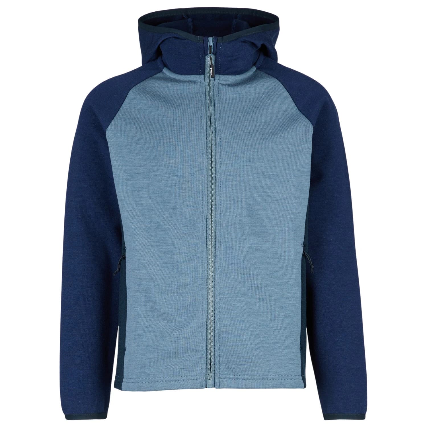 Детски вълнен пуловер Stoic Kid's MerinoFleece335 KuolpaSt. Zip Hoody Fleece jumper - Ocean Blue / Multi