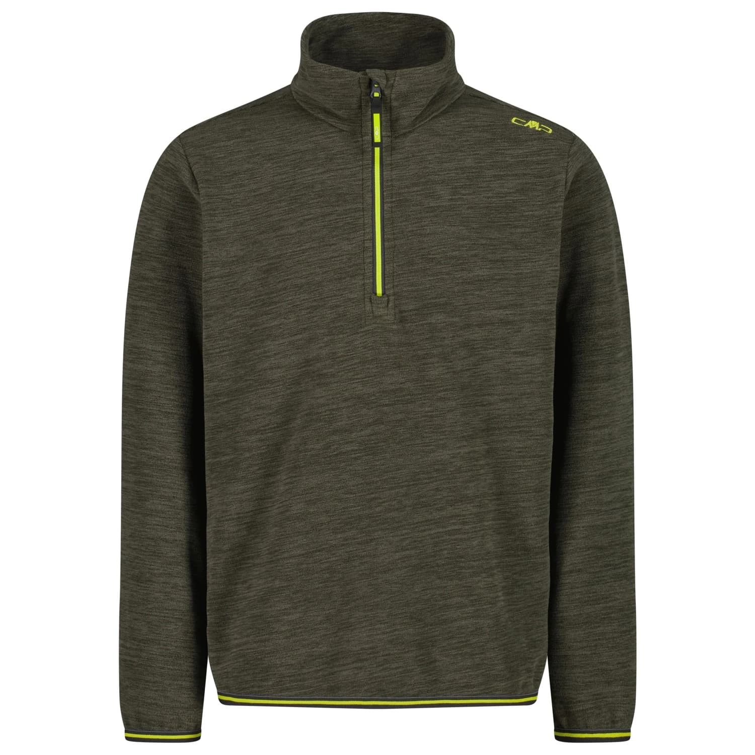 Детски поларен пуловер CMP Kid's Arctic Fleece Sweat Fleece jumper - Olive Mel / Jungle