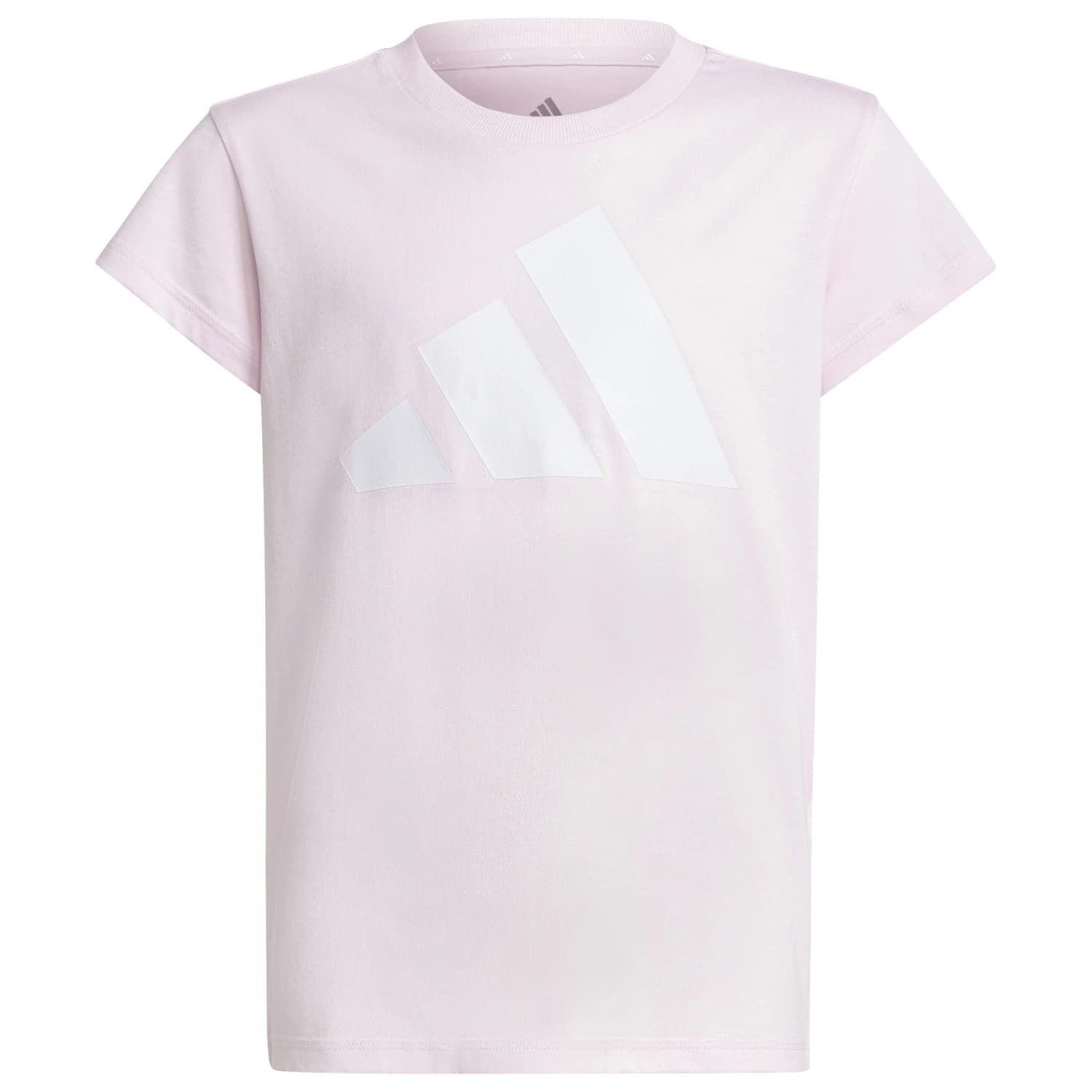 Тениска adidas Girl's Bold Tee 160 T-shirt - Clear Pink / White