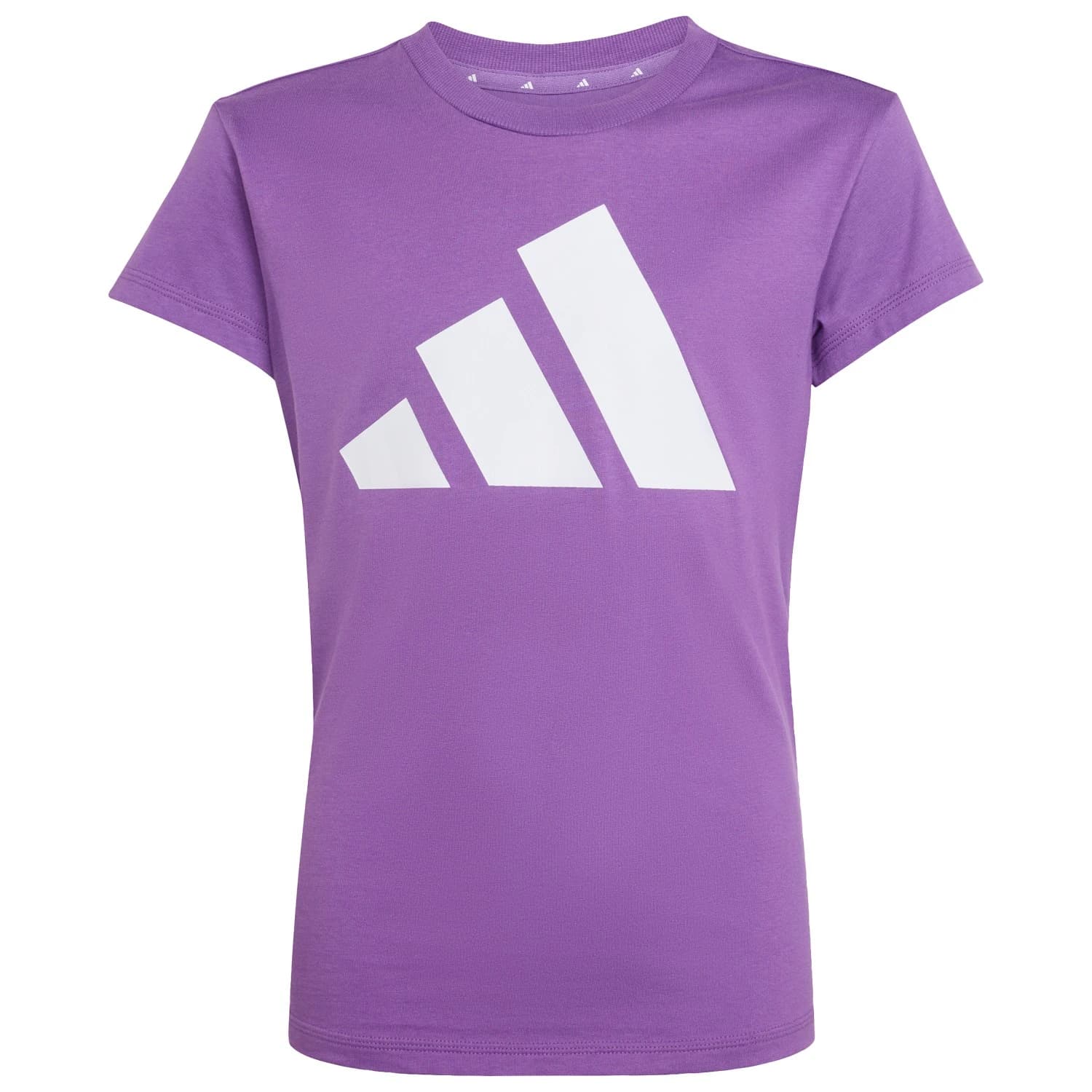 Тениска adidas Girl's Bold Tee 160 T-shirt - Active Purple / White