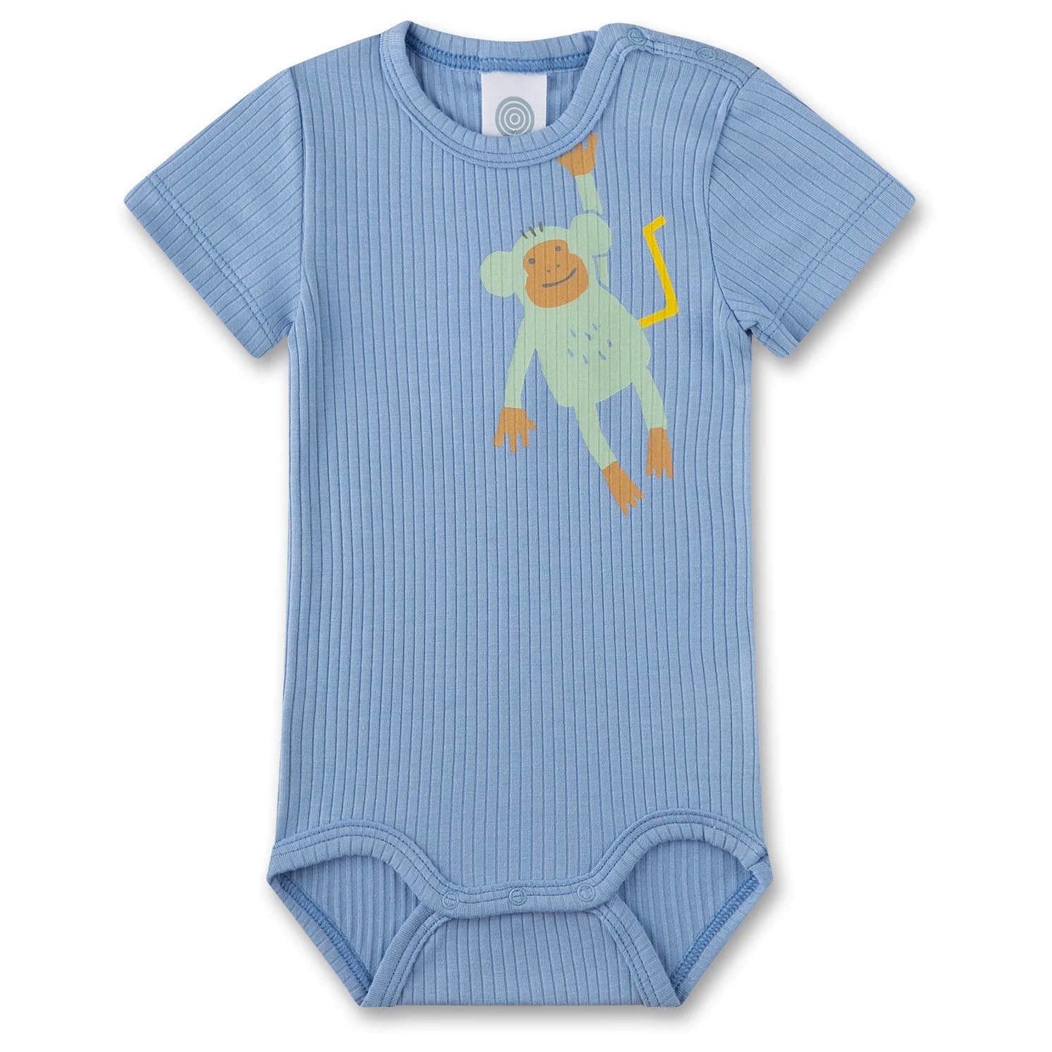 Детски потник Sanetta Kid's Body 1/2 Uni with Motif Everyday base layer - Lilyblue