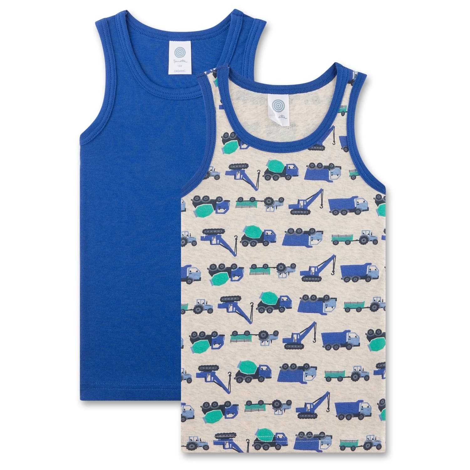 Детски потник Sanetta Kid's DP Shirt 336927+336928 Everyday base layer - Nature Melange