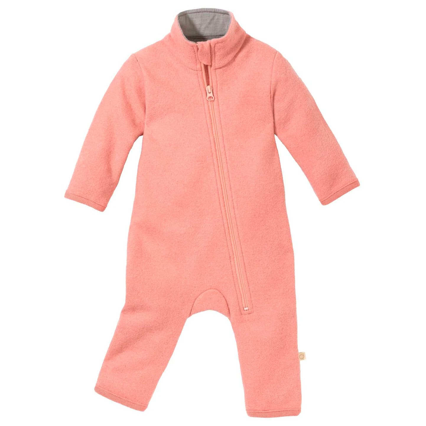 Детски цял костюм disana Kids' Wool Suit Overall - Softpink