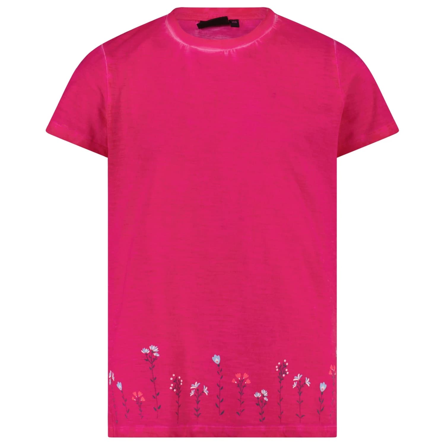 Тениска CMP Girl's Slub Jersey T-Shirt - Magenta