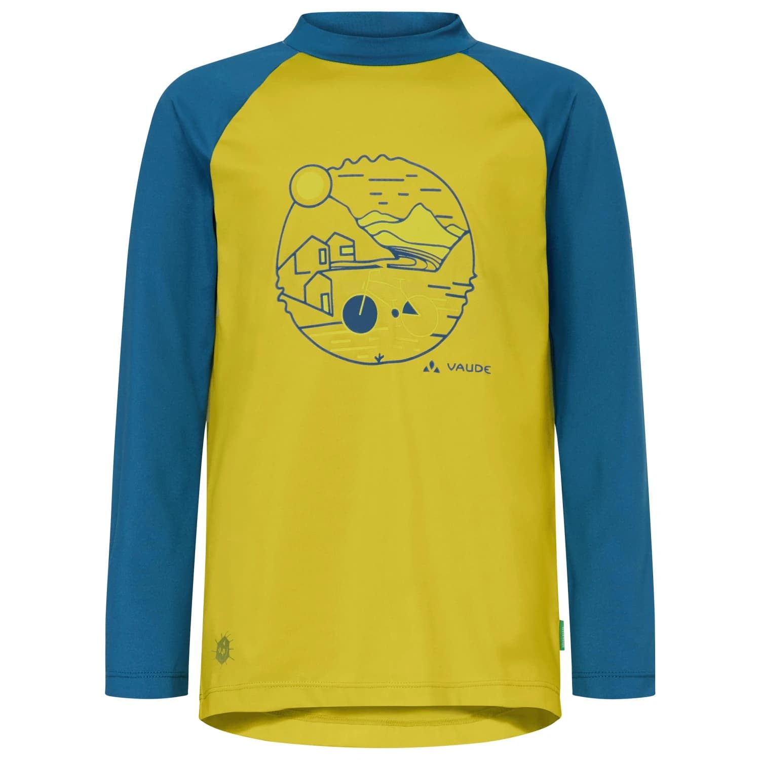 Детска спортна тениска Vaude Kid's Solaro L/S T-Shirt III Sport shirt - Light Leaf