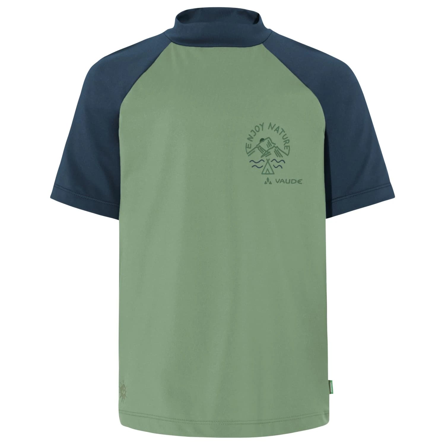 Детска спортна тениска Vaude Kid's Solaro T-Shirt III Sport shirt - Willow Green