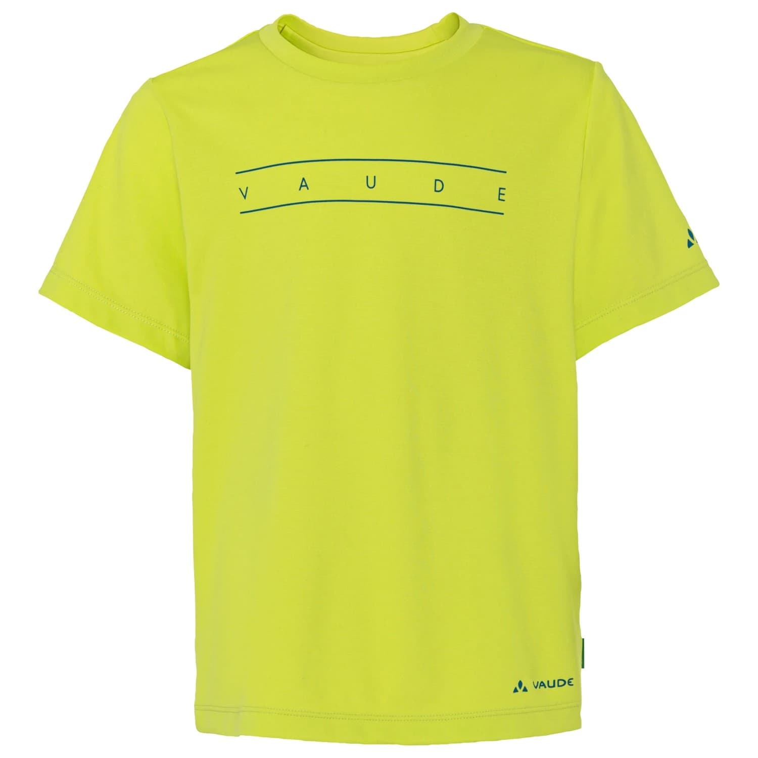 Детска спортна тениска Vaude Kid's Vaude Print T-Shirt Sport shirt - Bright Green