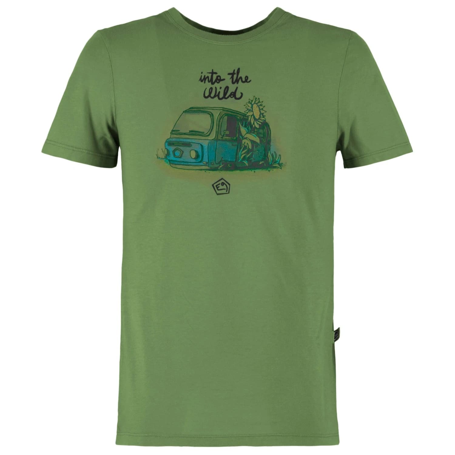 Детска тениска E9 Kid's B-Wild T-shirt - Greenapple