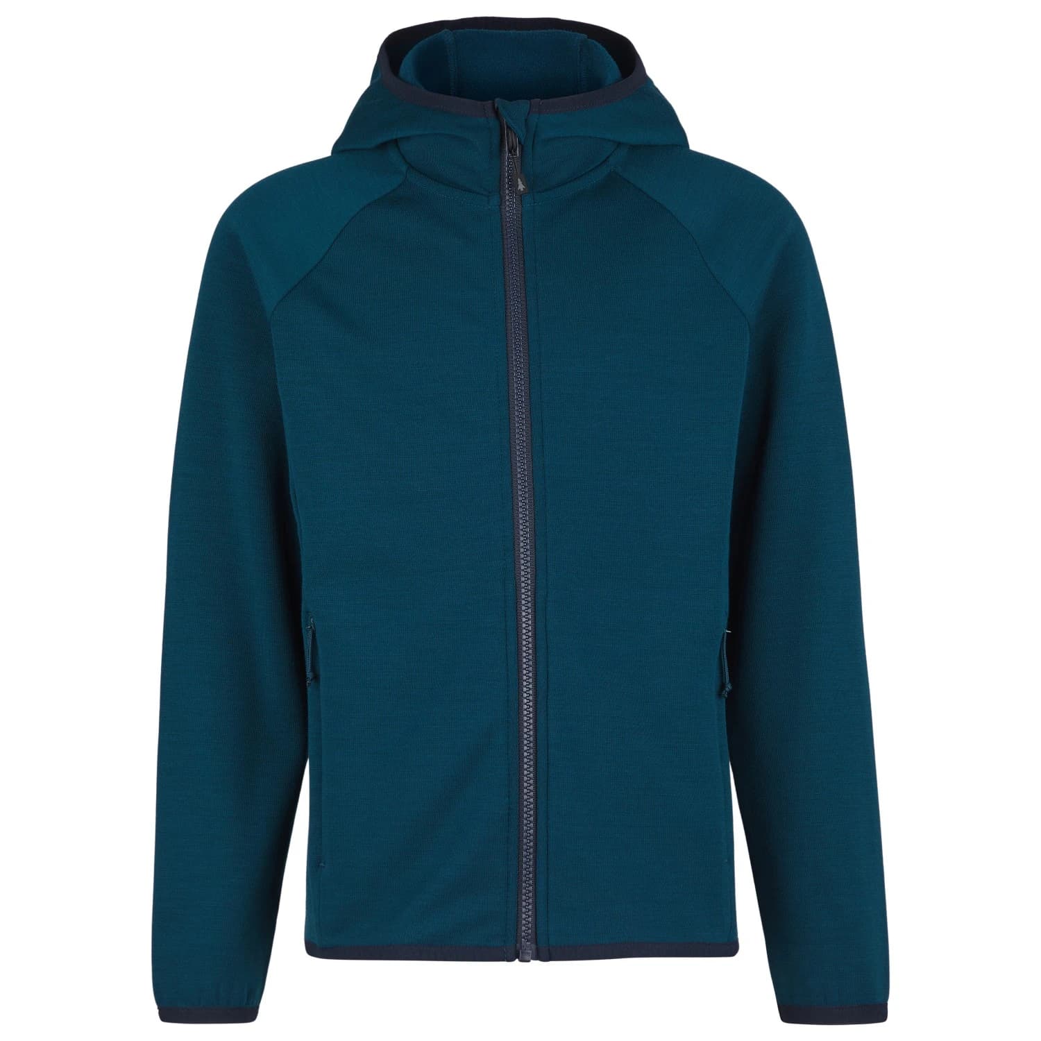 Детски вълнен пуловер Heber peak Kid's MerinoBlend SaplingHe. II Hoody Zip-up hoodie - Steel Navy