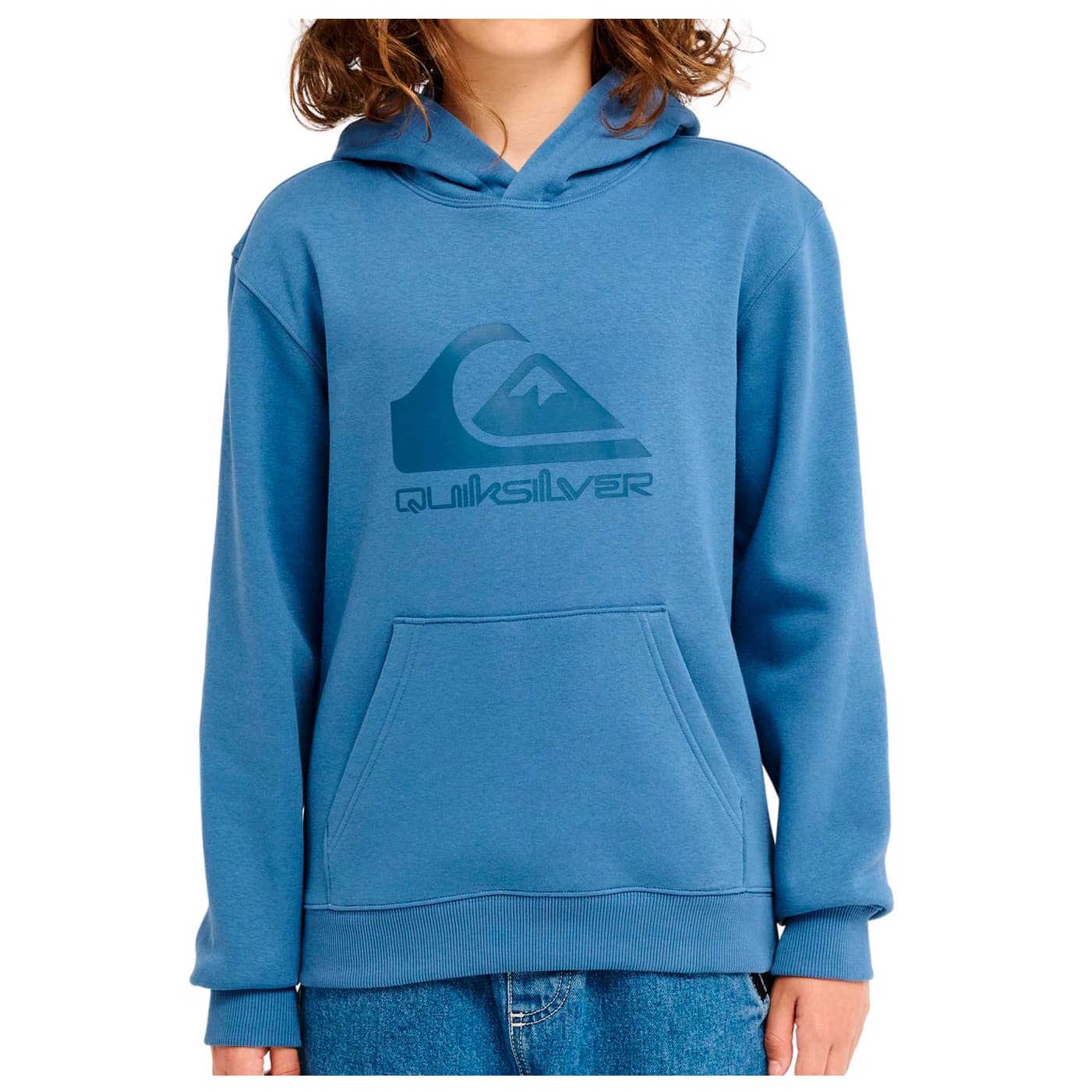 Детски суичър Quiksilver Kid's Comp Logo Hoodie - Quiet Harbor