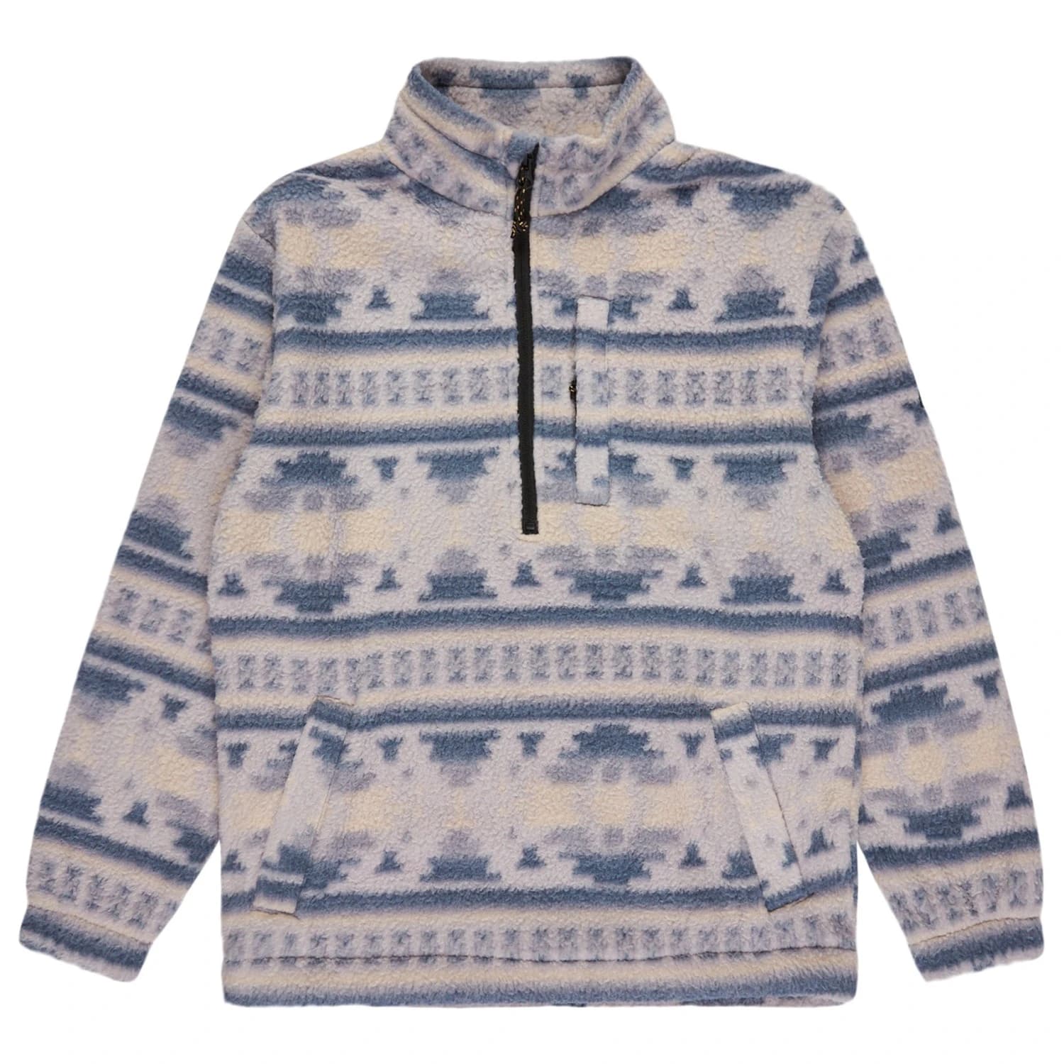 Детски поларен пуловер Billabong Kid's Boundary Mock Fleece jumper - Alloy