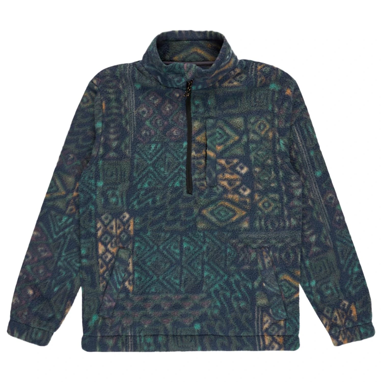 Детски поларен пуловер Billabong Kid's Boundary Mock Fleece jumper - Navy