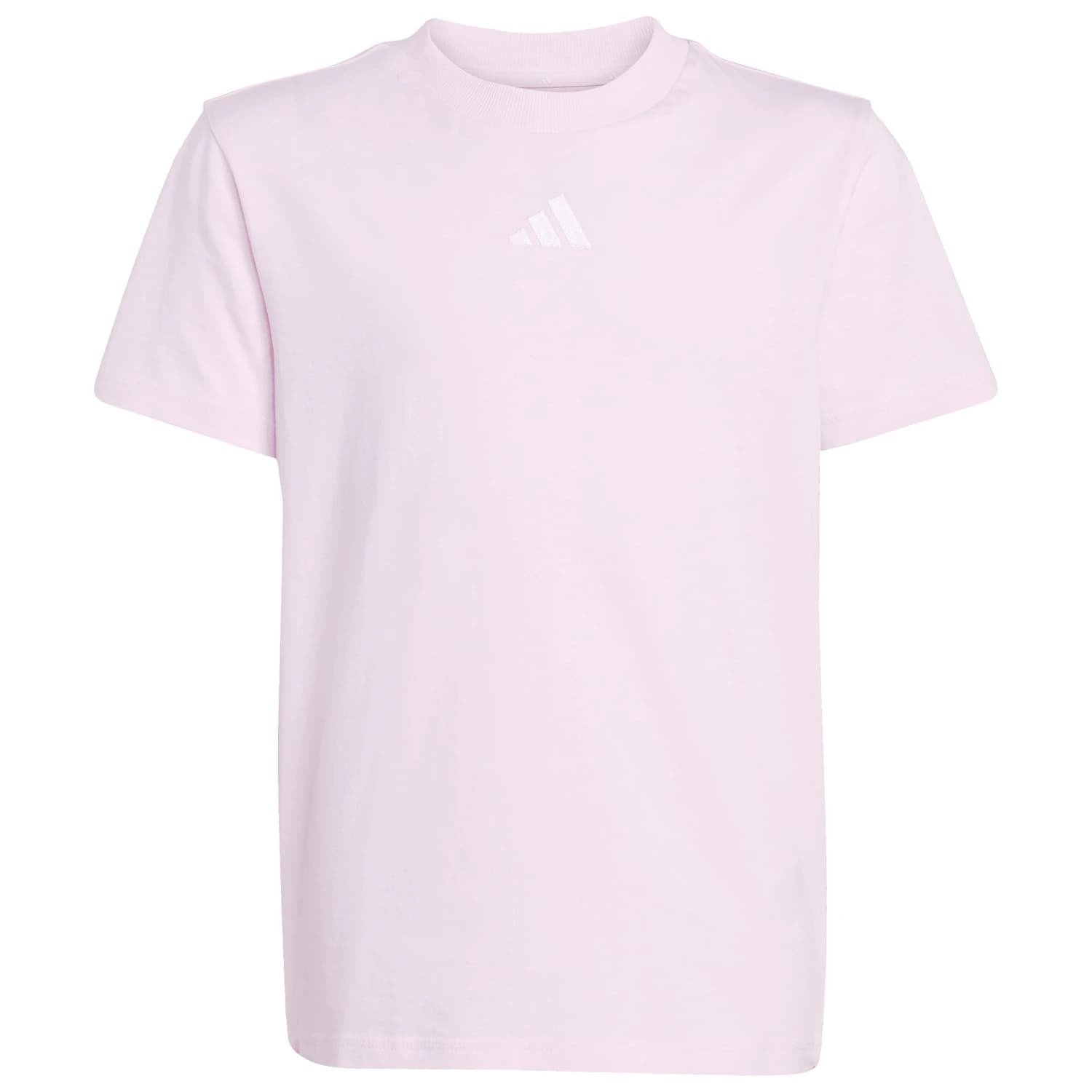 Детска тениска adidas Kid's Essentials T-Shirt - Clear Pink / White