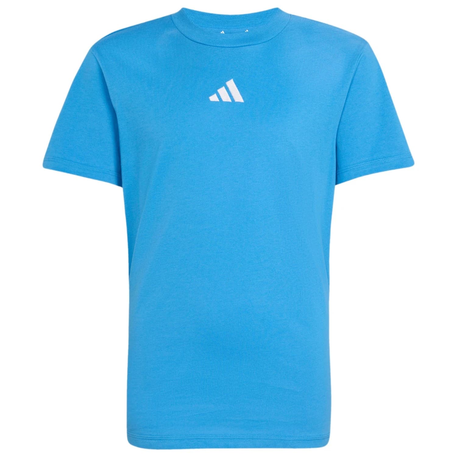 Детска тениска Adidas Kid's Essentials T-Shirt - Ray Blue / White