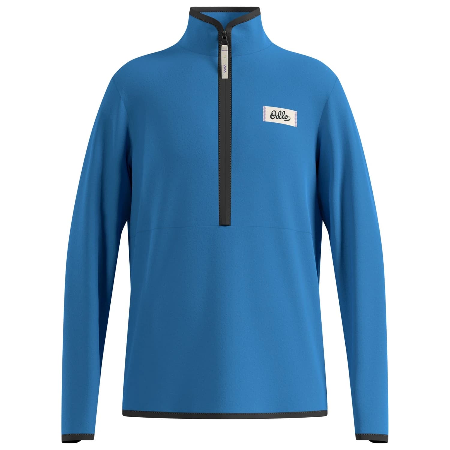 Детски поларен пуловер Odlo Kid's Mid Layer 1/2 Zip Classic Fleece Fleece jumper - Nebulas Blue