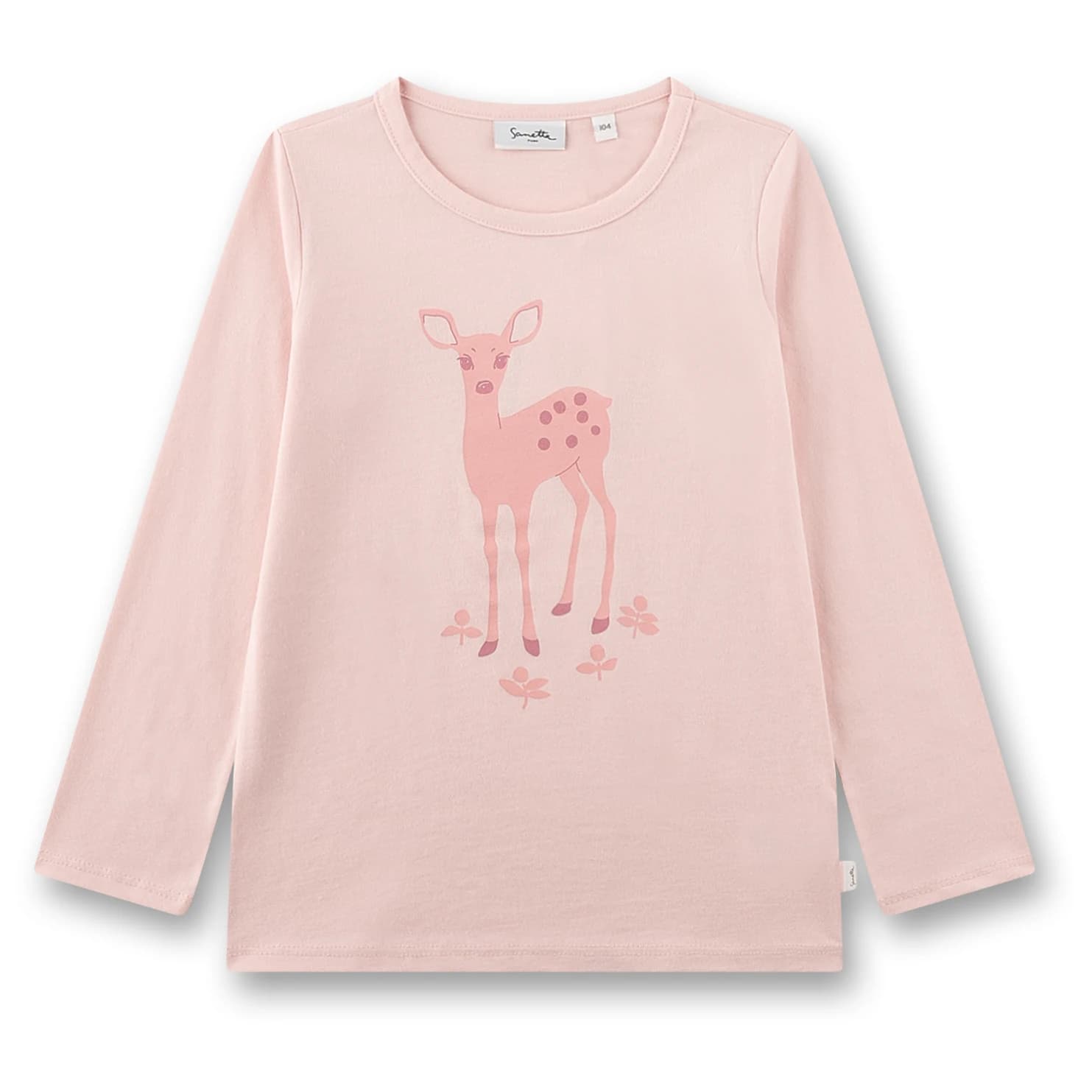 Детска блуза с дълъг ръкав Sanetta Kid's Shirt 12185 Longsleeve - Powder Rose