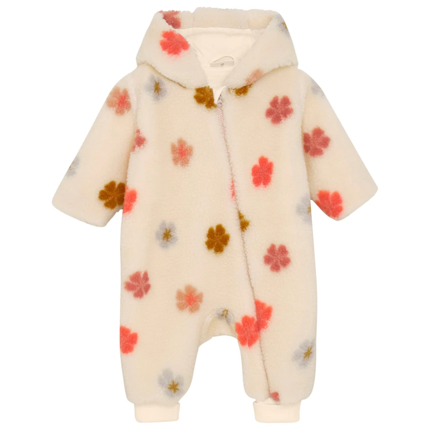 Детски цял костюм Minymo Kid's Suit Teddy with Lining Overall - Sandshell
