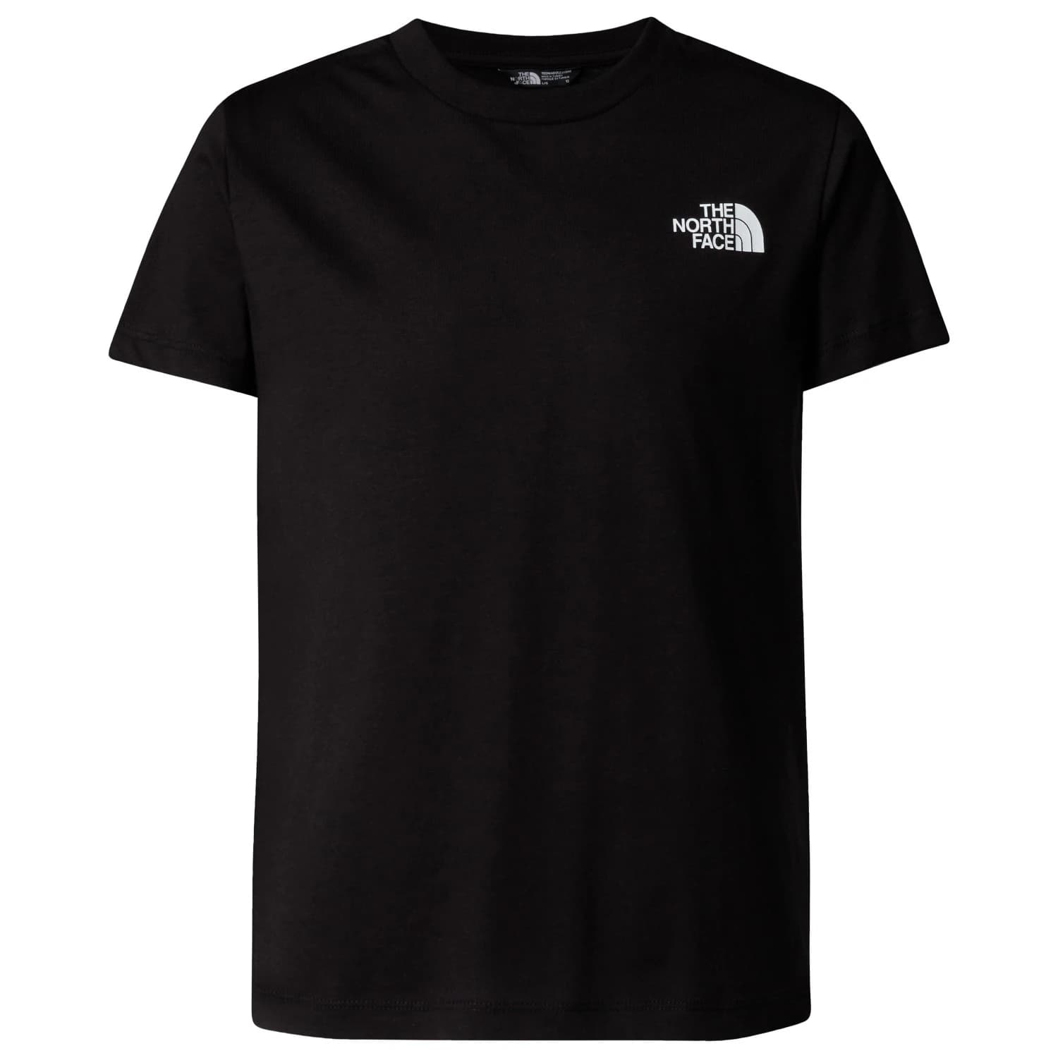 Тениска The North Face Teen's Box Nse S/S Tee T-shirt - TNF Black