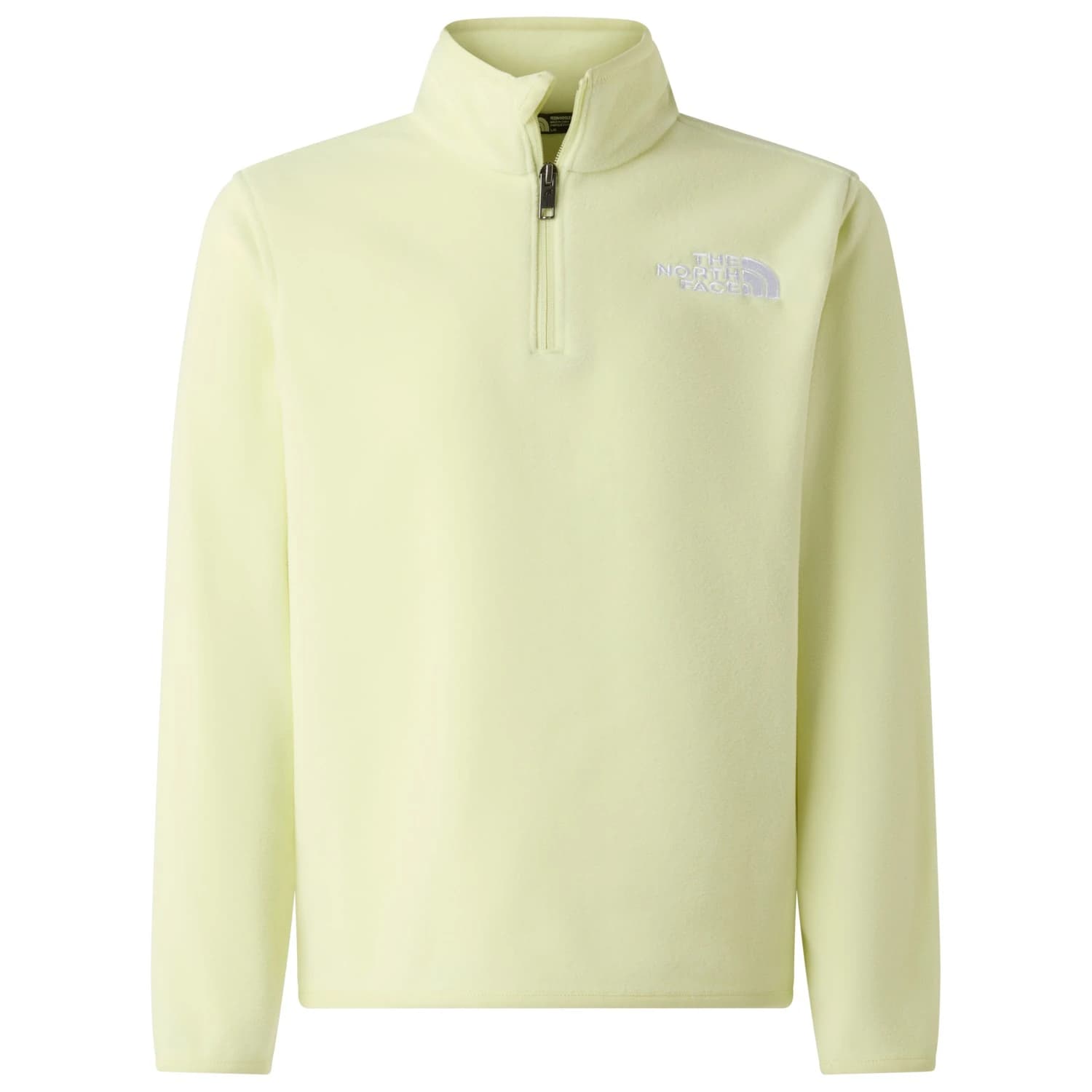 Поларен пуловер The North Face Teen's Glacier 1/4 Zip Pullover Fleece jumper - Lemon Mist