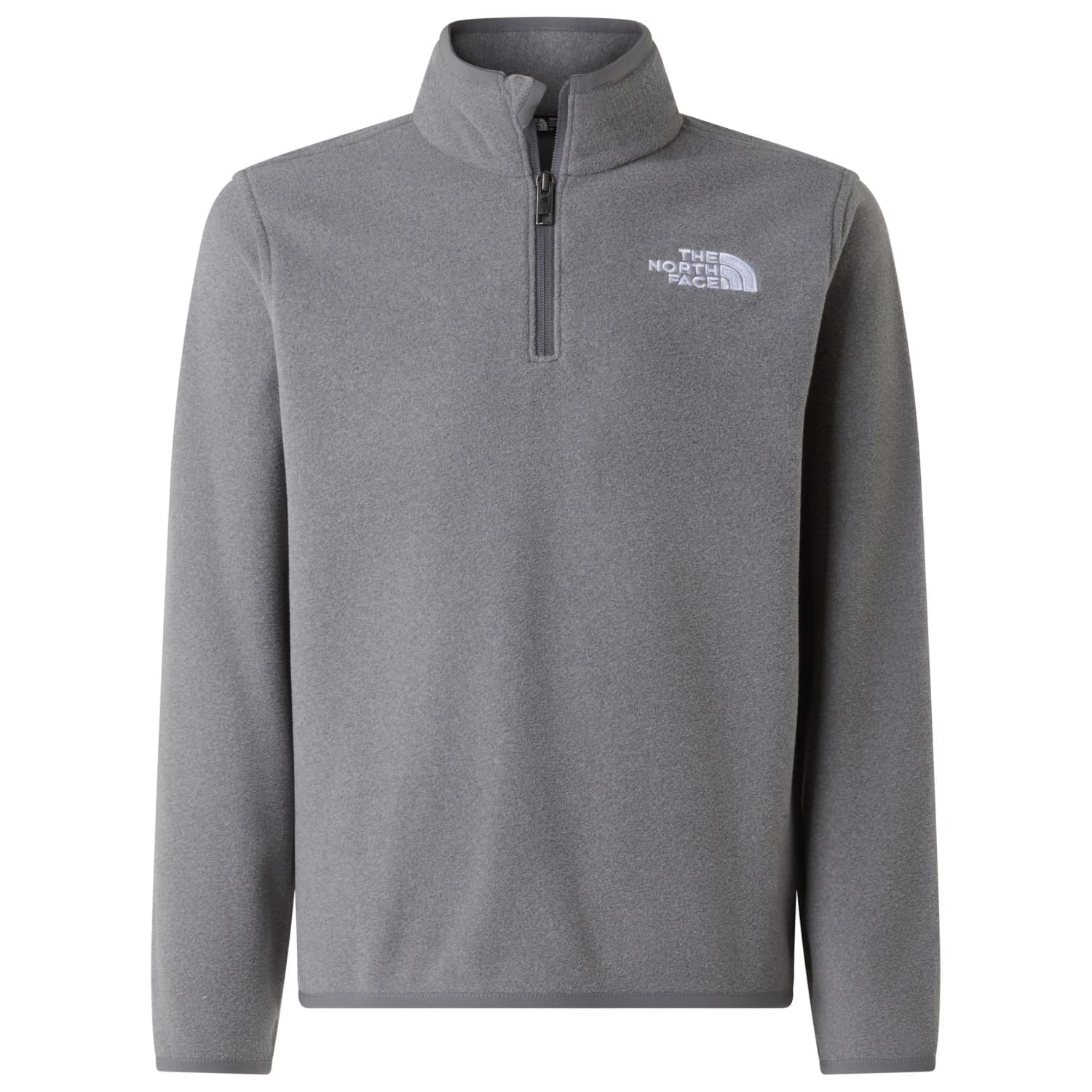 Поларен пуловер The north face Teen's Glacier 1/4 Zip Pullover Fleece jumper - Mid Grey Heather