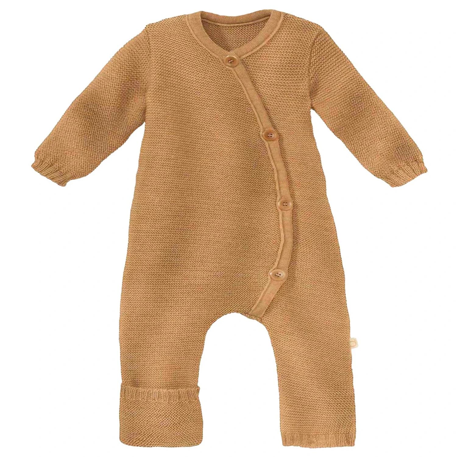 Детски цял костюм disana Kid's Strick-Overall Overall - Karamell
