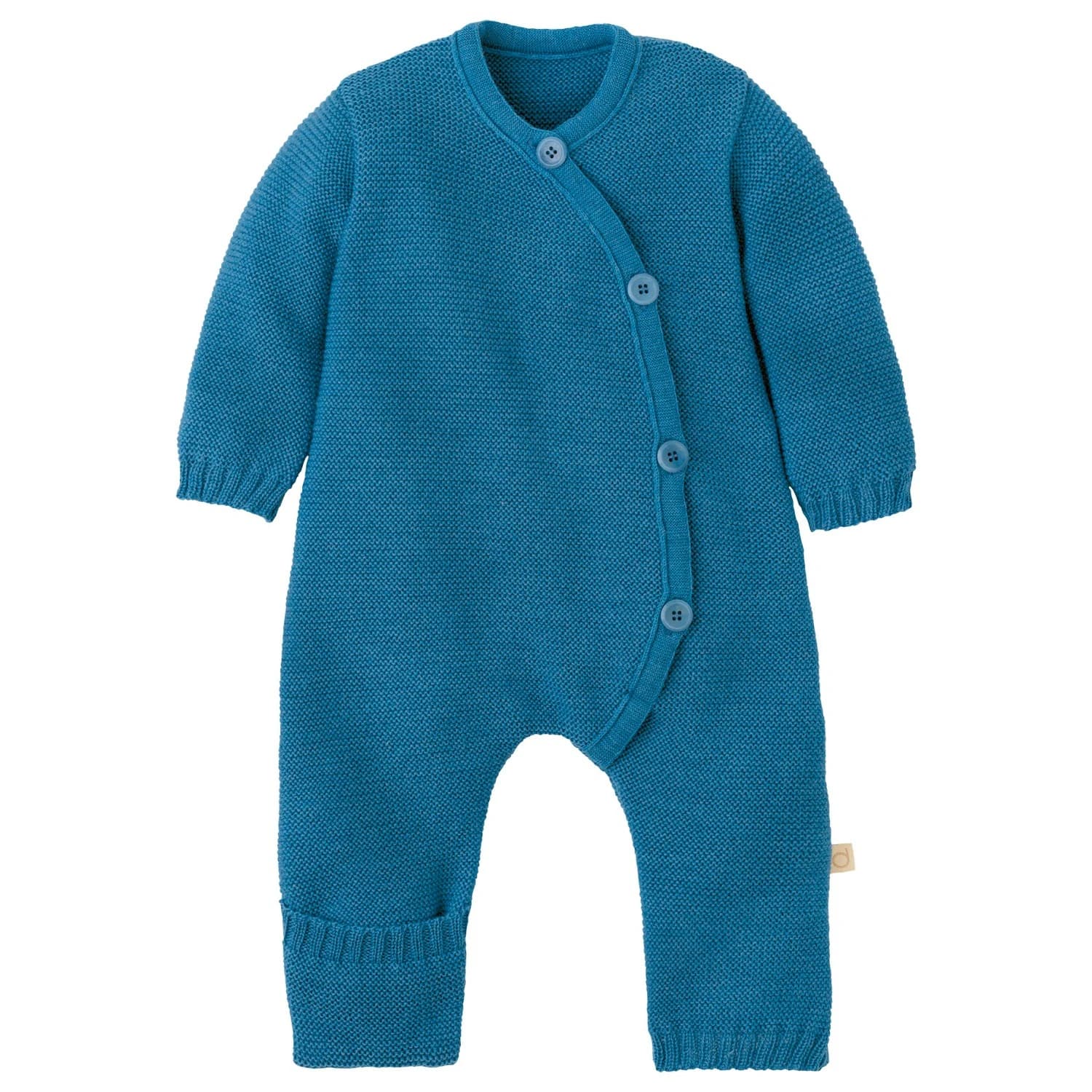 Детски цял костюм disana Kid's Strick-Overall Overall - Taubenblau
