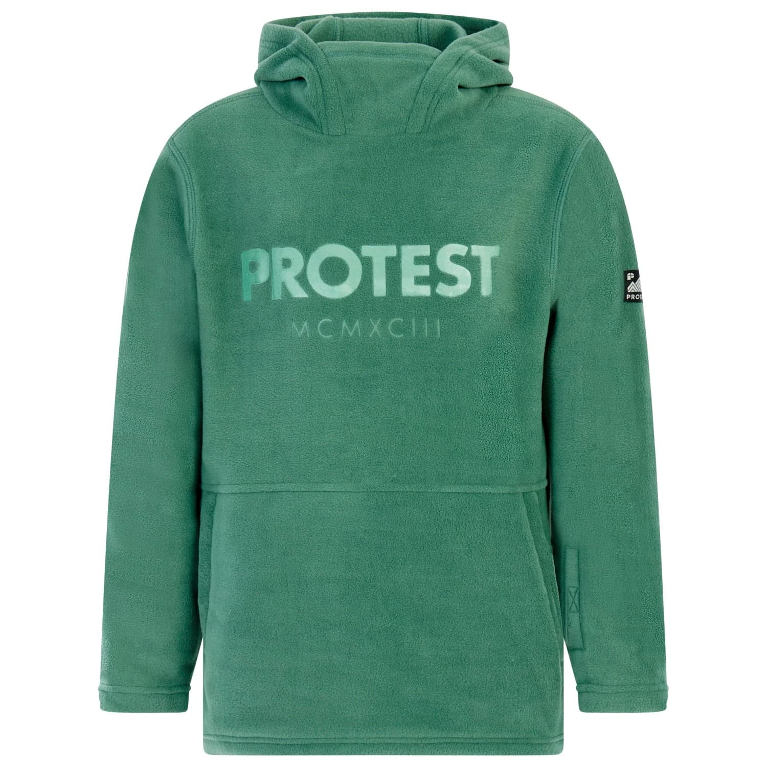Детски поларен пуловер Protest Kid's PRTPhil Hoody Fleece jumper - Aspen Green