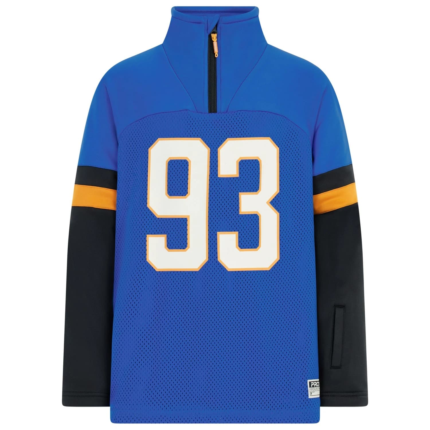 Детски поларен пуловер Protest Kid's PRTRuben Jr 1/4 Zip Active Top Fleece jumper - Vibrant Blue