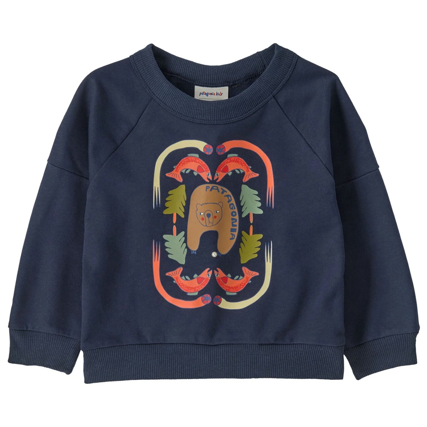 Детски пуловер Patagonia Kid's Baby Crew Sweatshirt Jumper - Streambeam: New Navy