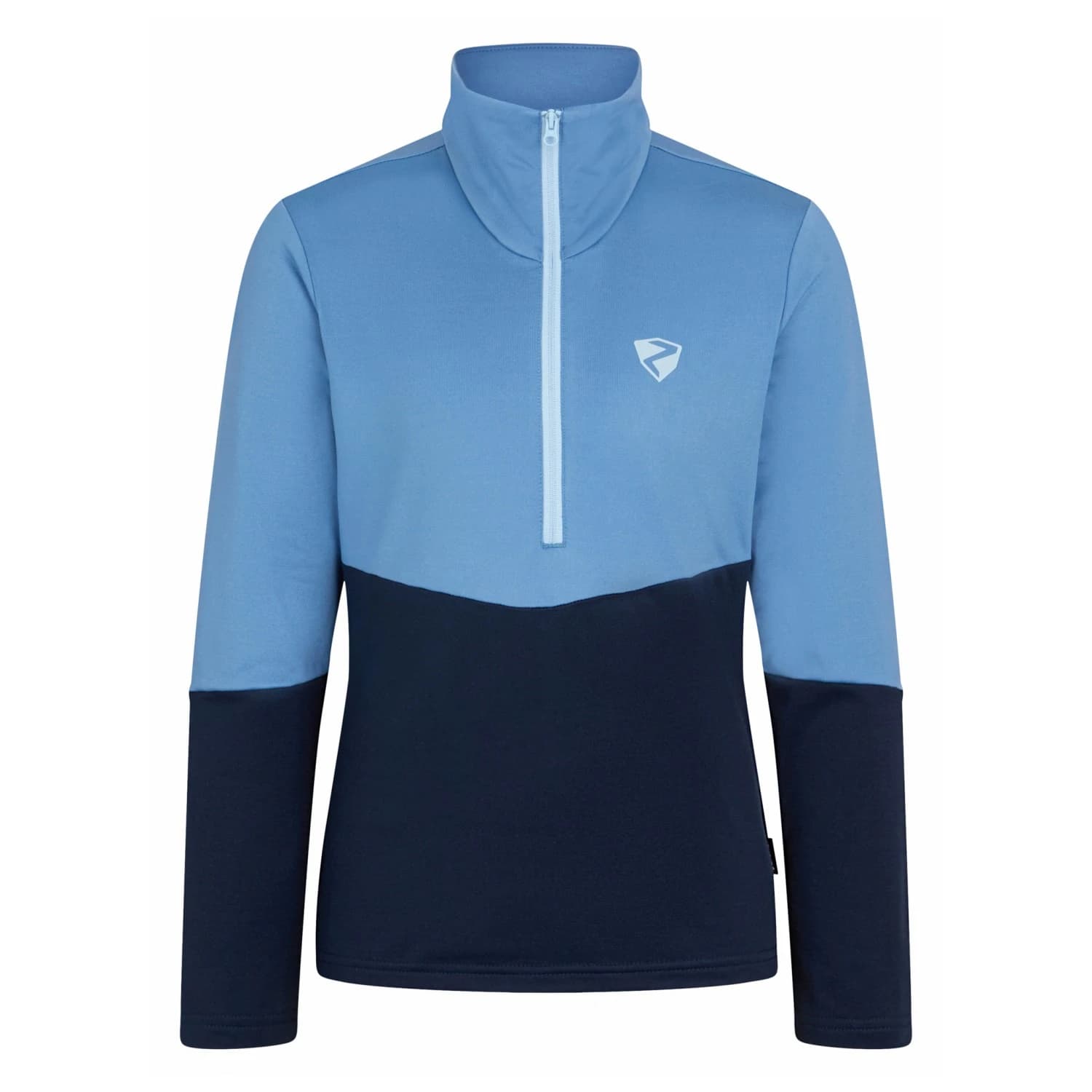 Детски поларен пуловер Ziener Kid's Jarps-Z Fleece jumper - Shadow Blue