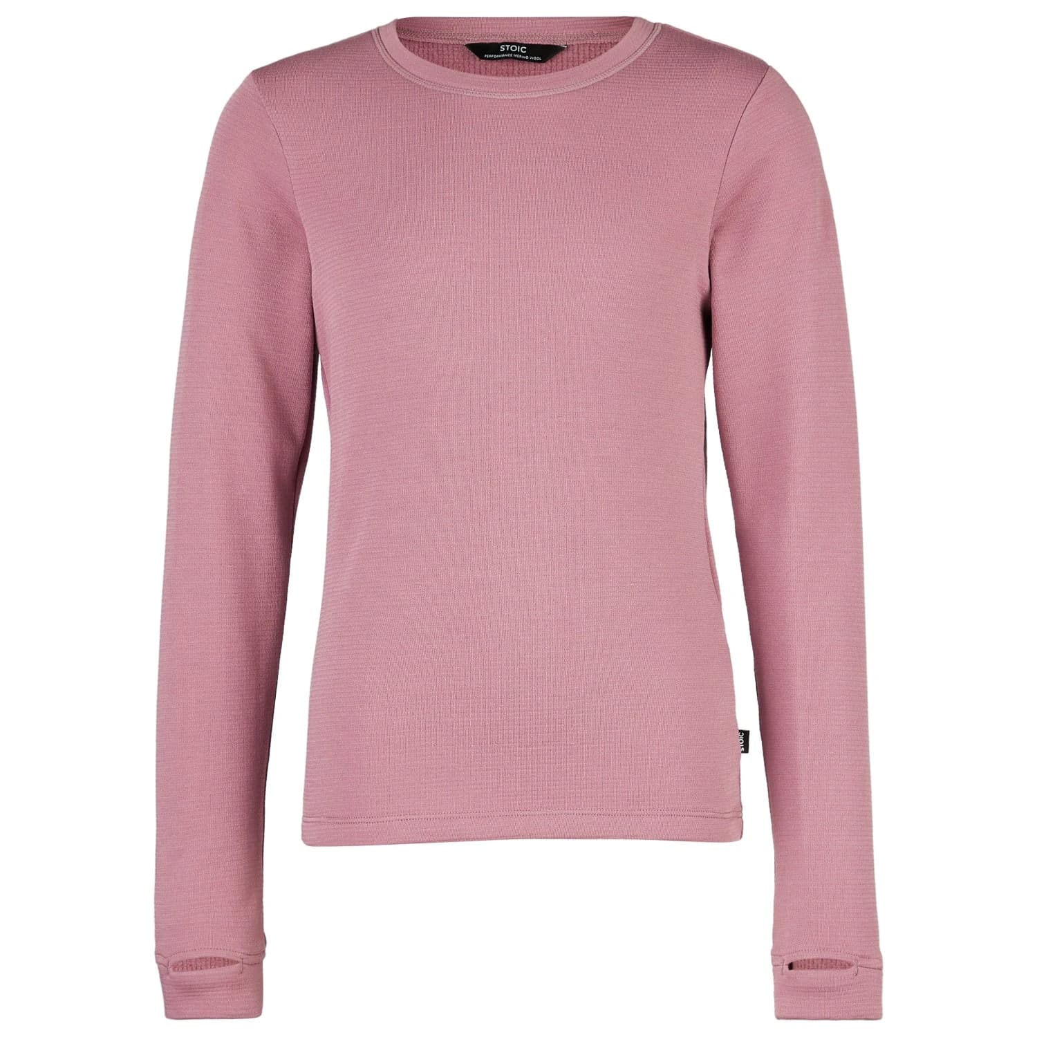 Детско мериносово термобельо Stoic Kid's MerinoSoft245 TuleboSt. L/S Merino shirt - Dark Orchid