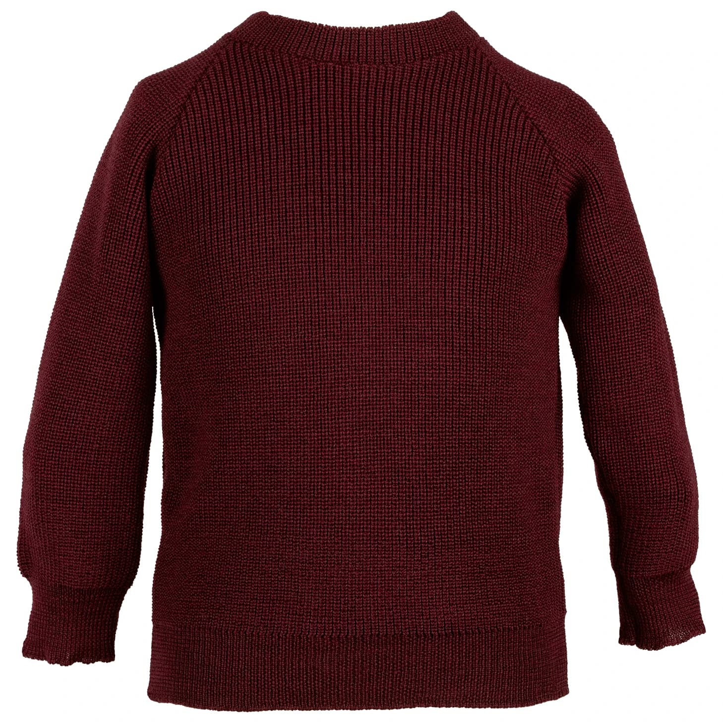 Детски вълнен пуловер Reiff Kid's Perlfangpulli Merino jumper - Schwarzkirsch