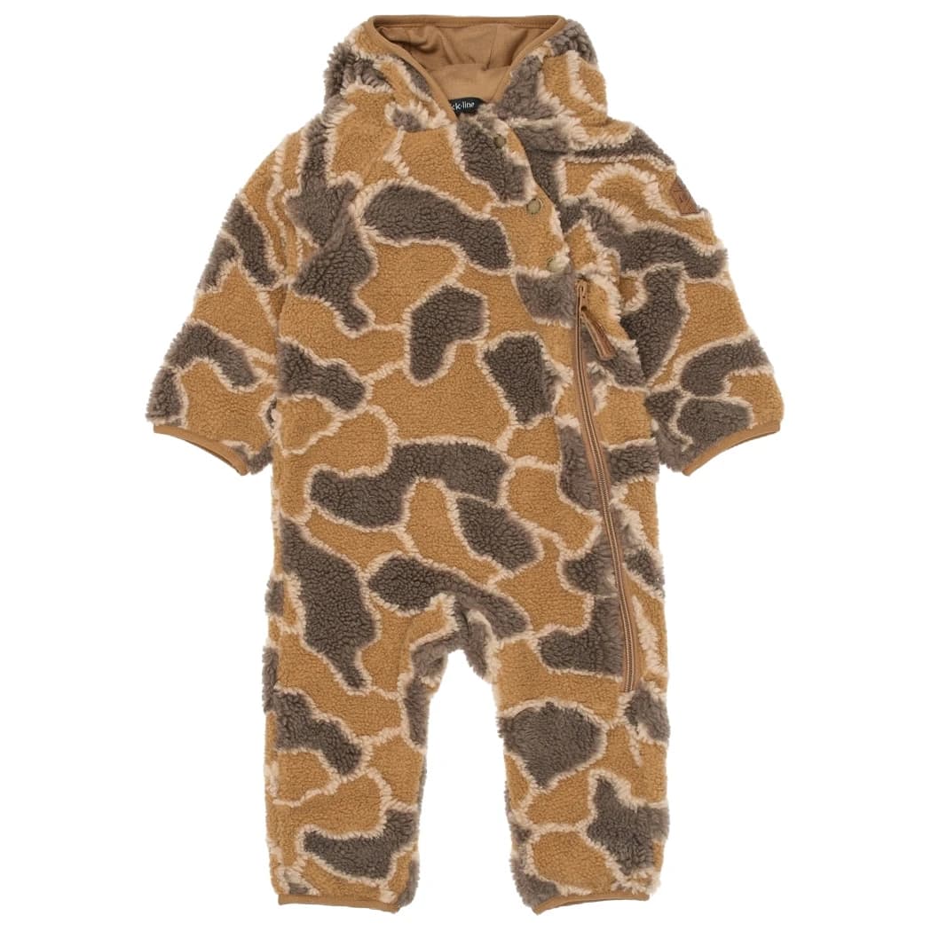 Детски цял костюм Mikk-line Kid's Teddy Suit Ears Overall - Dijon