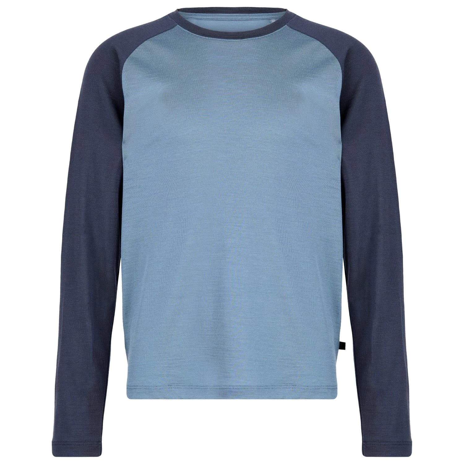 Детска мериносова блуза Heber peak Kid's MerinoCool165 EvergreenHe. L/S Merino shirt - Dark Night Blue / Smoke Navy