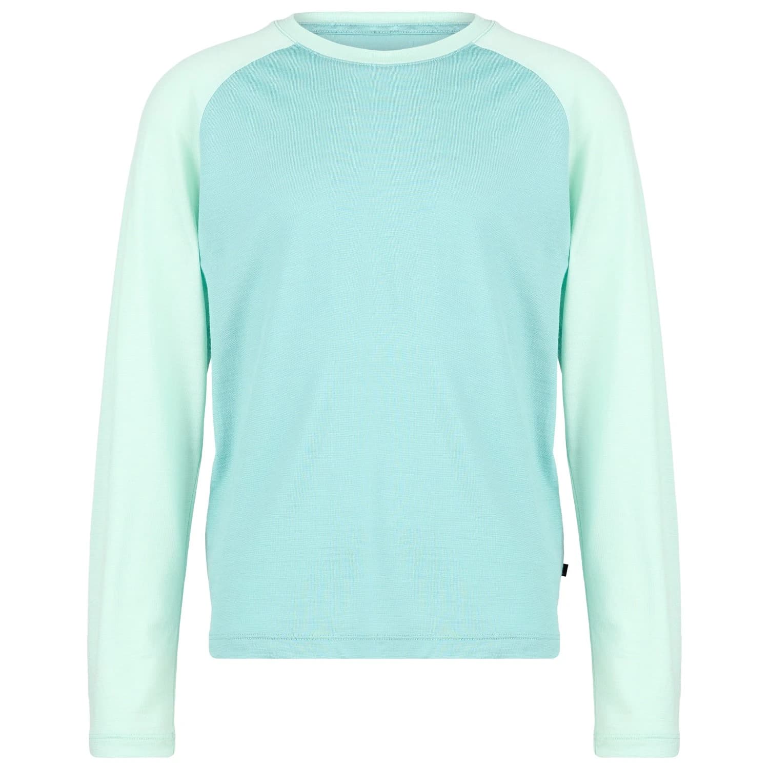 Детска мериносова блуза Heber Peak Kid's MerinoCool165 EvergreenHe. L/S Merino shirt - Light Teal / Summer Teal