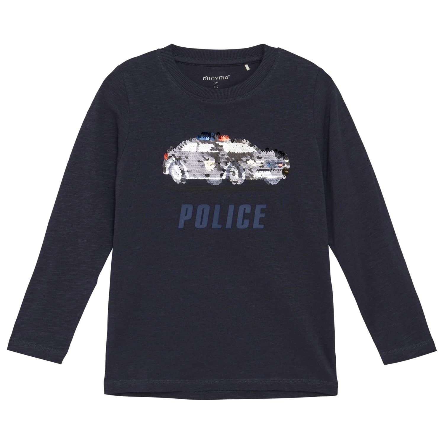 Детска блуза с дълъг ръкав Minymo Kid's T-Shirt L/S No. 134002 Longsleeve - Parisian Night