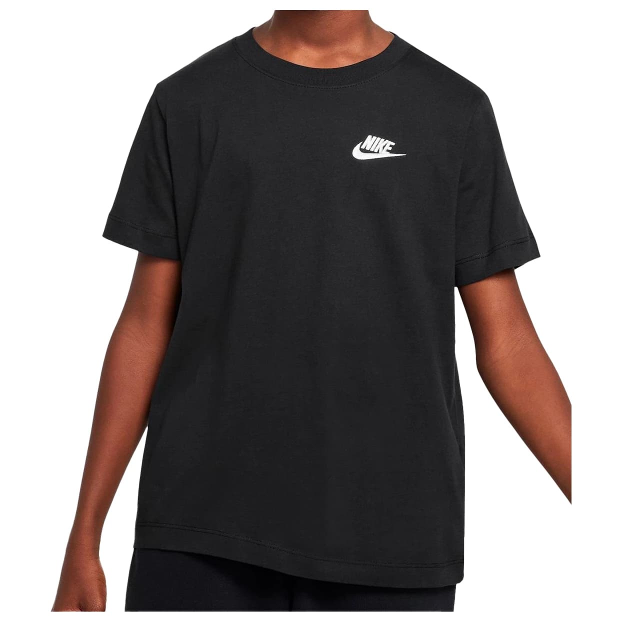 Детска тениска Nike Big Kid's Sportswear Tee T-shirt - Black