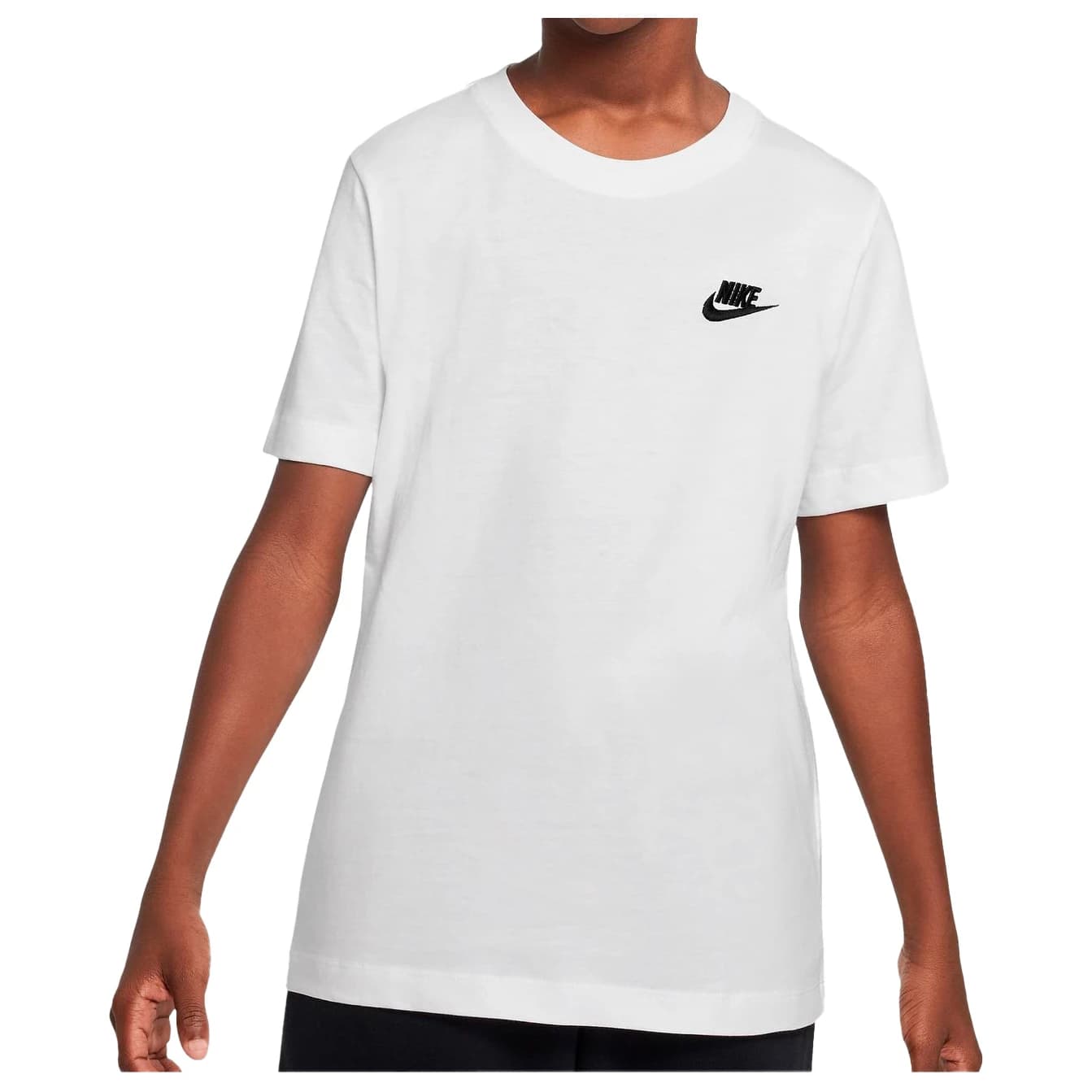Детска тениска Nike Big Kid's Sportswear Tee T-shirt - White