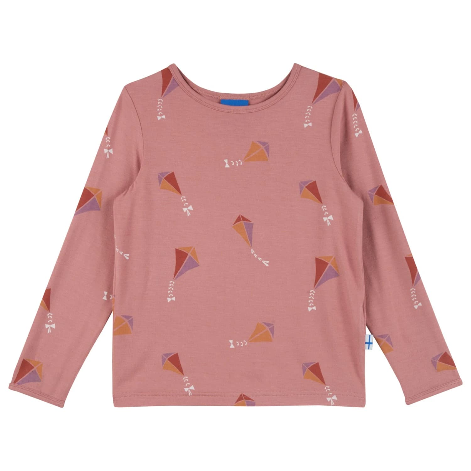 Детска блуза с дълъг ръкав Finkid Kid's Juhannus Sun Longsleeve - Peach