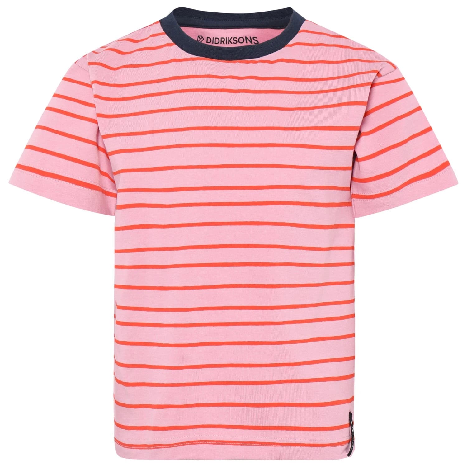 Детска тениска Didriksons Kid's Mynta T-Shirt 4 T-shirt - Le Rand Multi Rouge