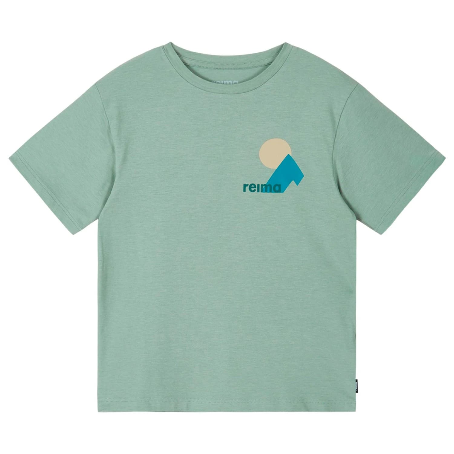 Детска тениска Reima Kid's Ikioma T-shirt - Stone Green