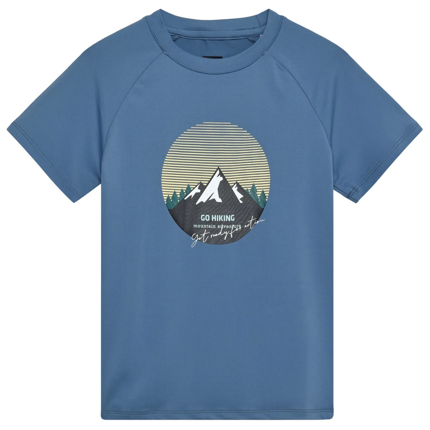 Детска спортна тениска Color Kids Kid's T-Shirt with Print S/S Sport shirt - Coronet Blue