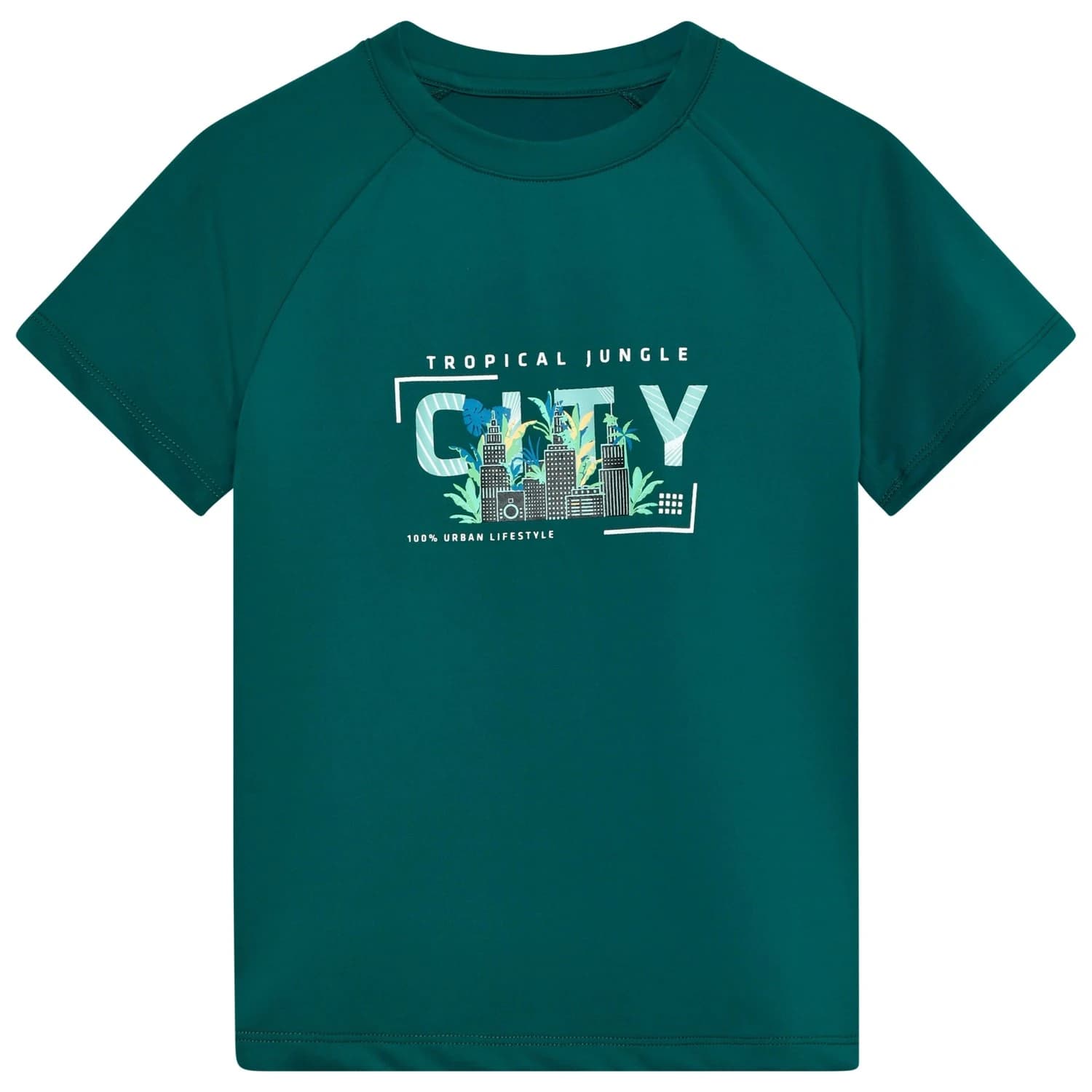 Детска спортна тениска Color Kids Kid's T-Shirt with Print S/S Sport shirt - Mediterranea