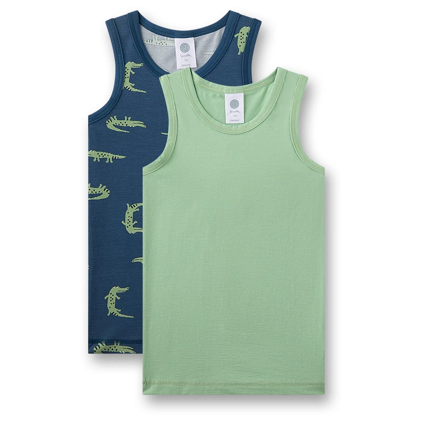 Детски потник Sanetta Kid's Doppelpack Top 337257 Top - True Blue